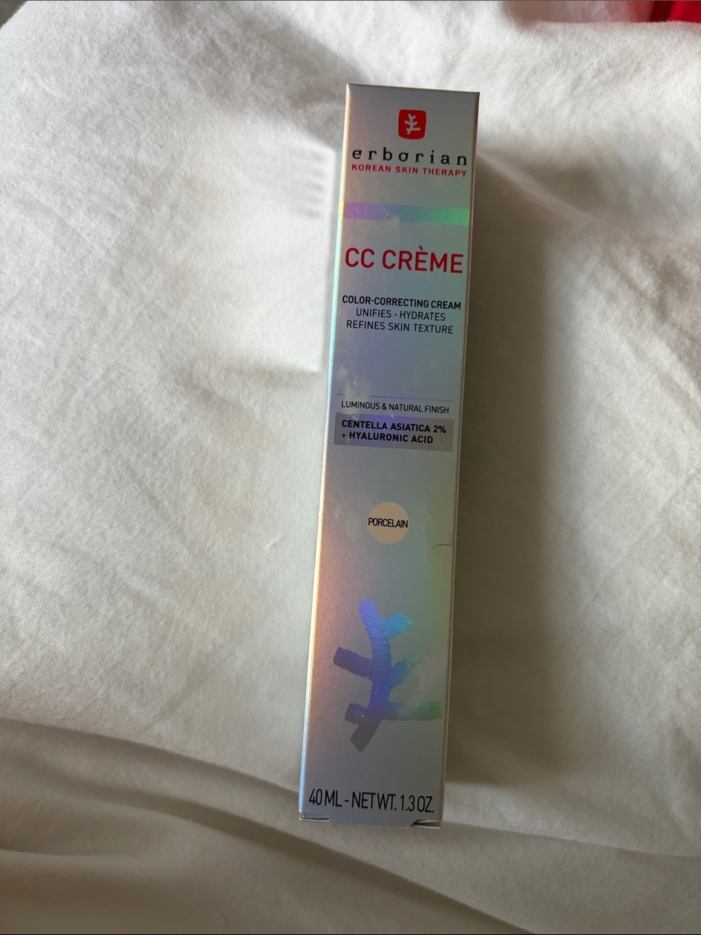 Erborian CC Crème Porcelain - Color-Correcting Cream (White)